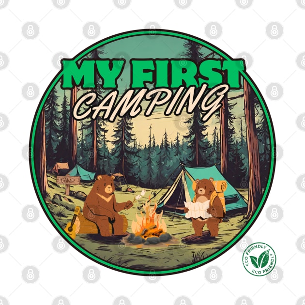 My first camping by Zimny Drań