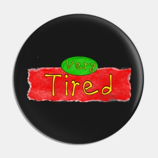 Very tired distressed look mental health Pin