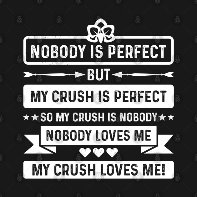 Funny Quote About Nobodys Love. by TEEPOINTER