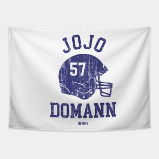 JoJo Domann Indianapolis Helmet Font Tapestry