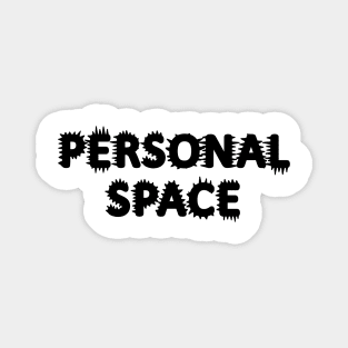 Personal Space spikes Social Distancing Magnet