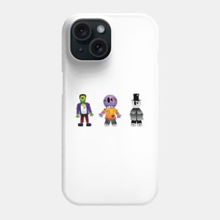 Three Monsters Phone Case