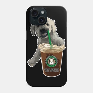 More Espresso Less Depresso Phone Case