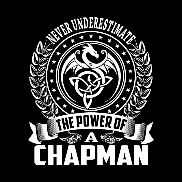 The Power Of a CHAPMAN by Rodmich25