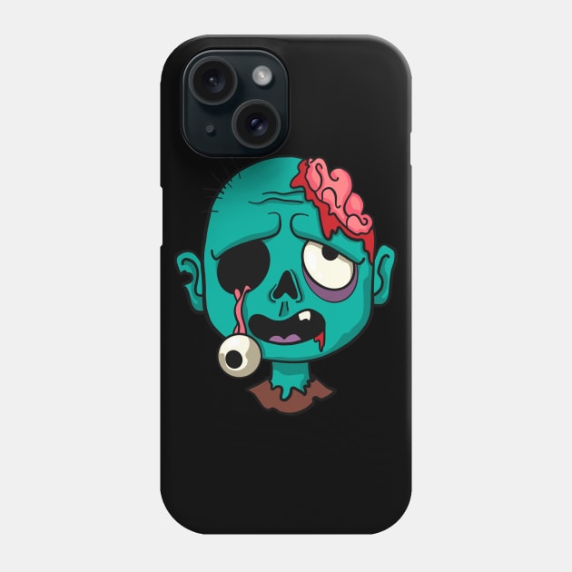 Zombie Phone Case by attire zone