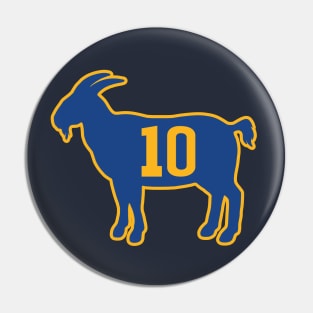 Tim Hardaway Golden State Goat Qiangy Pin