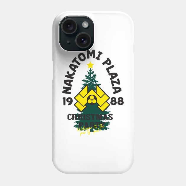 Nakatomi Plaza 1988 - Christmas Party Welcome to The Party, Pal! Phone Case by Geminiguys