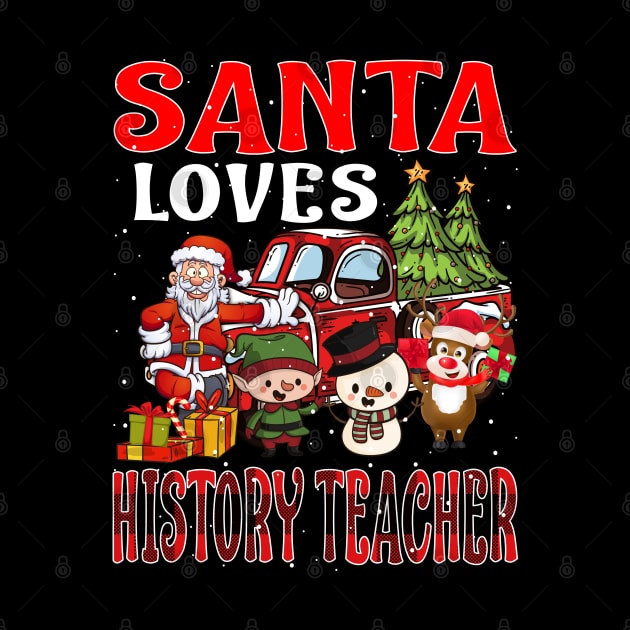 Santa Loves History Teacher by intelus