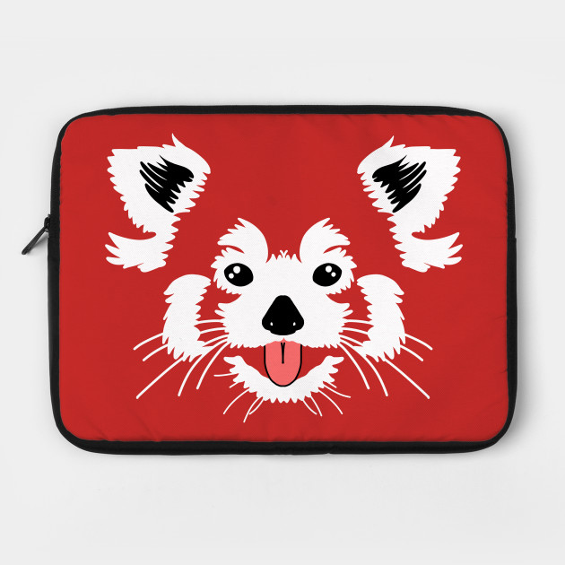 Wallpaper Cute Red Panda Face On A Red T Shirt Red Panda Laptop Case For iPhone Free
