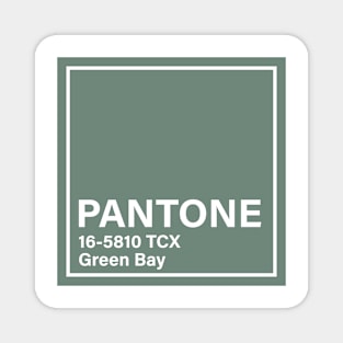 pantone 16-5810 TCX Green Bay Magnet