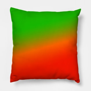 red green texture design Pillow