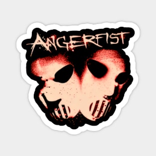 Angerfist Band Rock Metal Logo Magnet