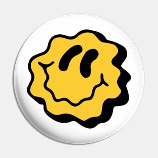 SMILEY FACE YELLOW Pin