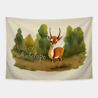 Good Ol' Antelope - If you used to be a Antelope, a Good Old Antelope too, you'll find this bestseller critter storybook design with slogan perfect. Tapestry