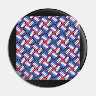 Multi Color Pattern Pin