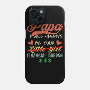 Funny fathers day shirt design Phone Case