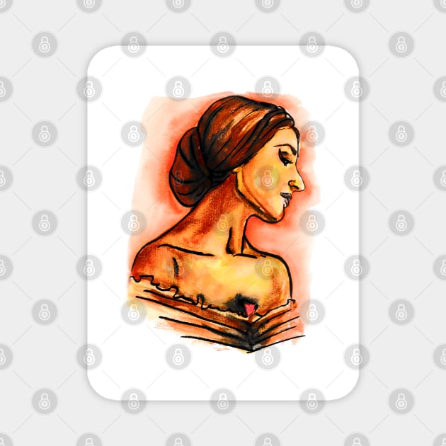 Maria Callas Magnet by Svetlana Pelin