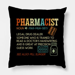 Pharmacist Prescription Pharmacy Medical Pillow