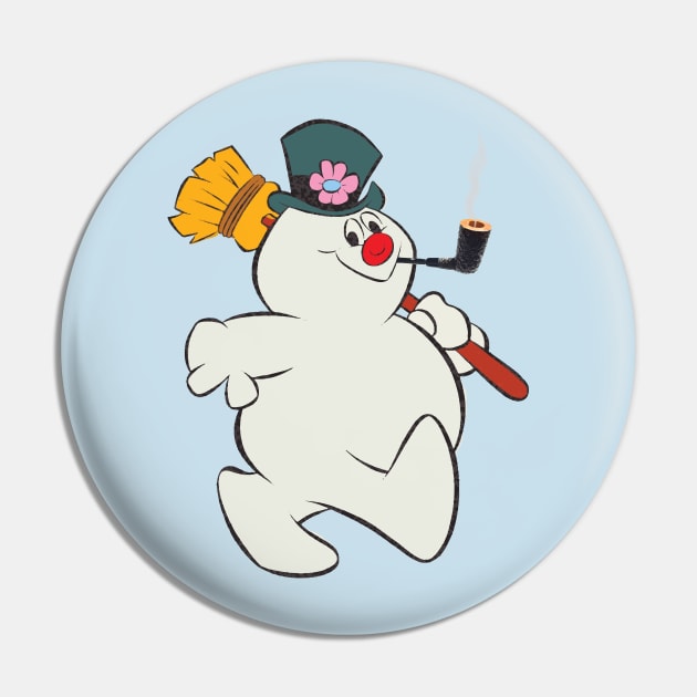 Frosty Got Himself A Real Pipe Pin by Eugene and Jonnie Tee's
