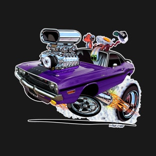 Vince Crain High Octane 1970 Dodge Challenger T-Shirt