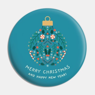 Merry christmas and happy new year ! Pin