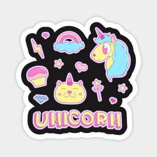 Unicorn sticker pack Magnet