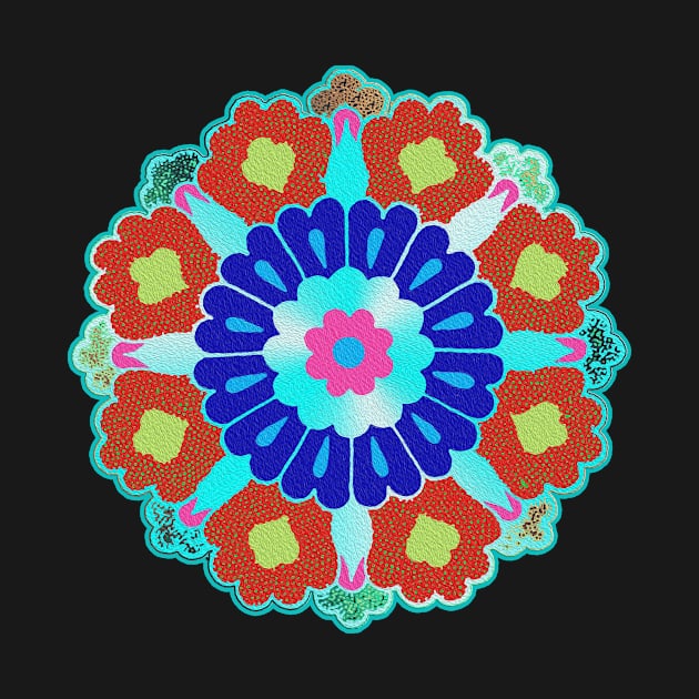 PERSIAN FLOWERS PATTERN V.2 by Diego-t