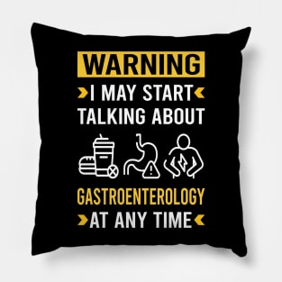 Warning Gastroenterology Gastroenterologist Pillow