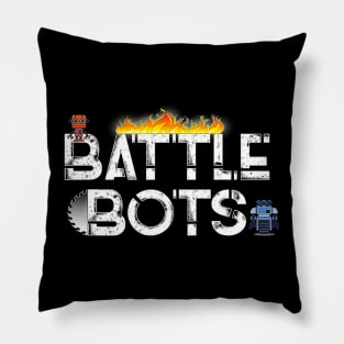 Battle bots fighting robots Pillow