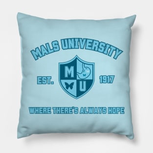 MALS University (Where There's Always Hope & Butterfly) Pillow