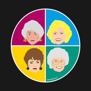 The Golden Girls - Complete Set of all four T-Shirt