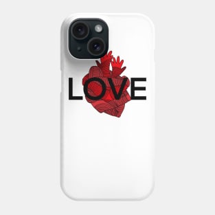 LOVE ' The embrace of hearts ' ' You're mine, I'm yours ' valentine's day 2021 T-shirt Phone Case