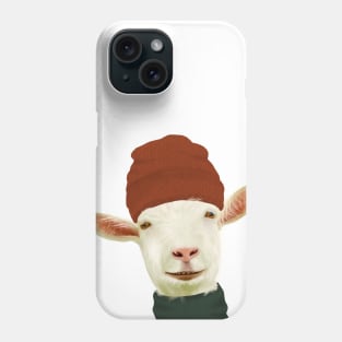 Cute Winter Goat Phone Case