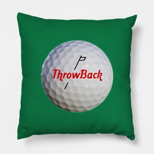 Throwback Golf Movie Pillow