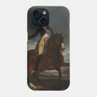 Equestrian portrait of Fernando VII by Francisco Goya Phone Case