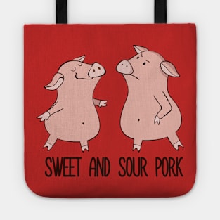 Sweet and Sour Pork Funny gift Tote