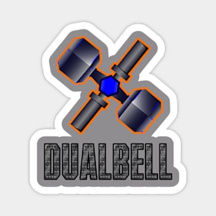 Dualbell Classic Logo Dark Magnet