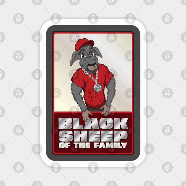 Black Sheep of the Family Magnet by Big Bee Artistry