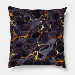 Abstract Marbling Pattern Pillow