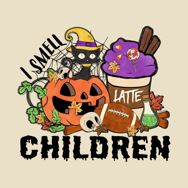 I Smell Children - Halloween by LMW Art