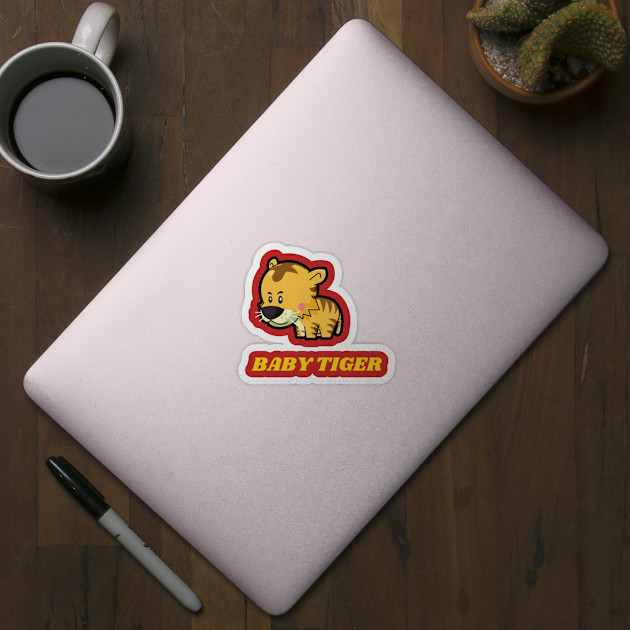 BABY TIGER - Baby Yoda - Sticker