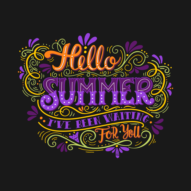 Hello summer. I have been waiting for you. by BlueInkStudio