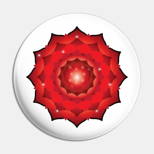 Valentine mandala Pin