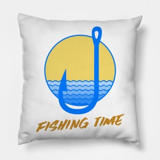 Fishing Time / Sport Fishing / Fishing Design / Fishing Lover / Fisherman gift Pillow