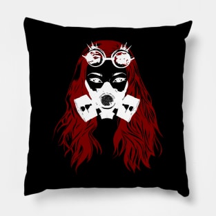 Steam Punk Gasmask Pillow