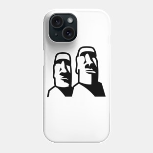 Moai Carved Statue Easter Island Heads Phone Case