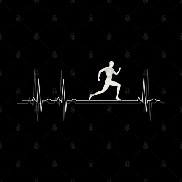 Heartbeat Running - I Love Running by Jose Luiz Filho