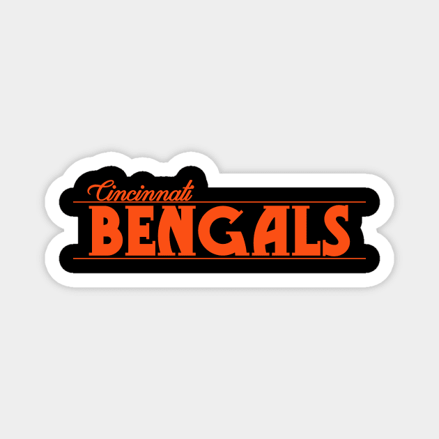 Cincinnati Bengals Magnet by CovpaTees