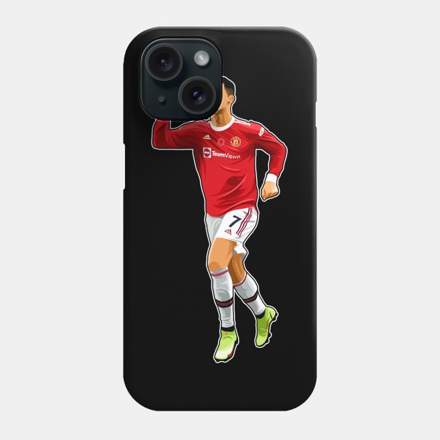 Cristiano Ronaldo #7 This Me Phone Case by RunAndGow