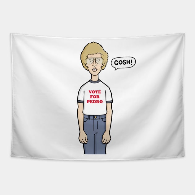 Napoleon Dynamite Tapestry by CarlBatterbee